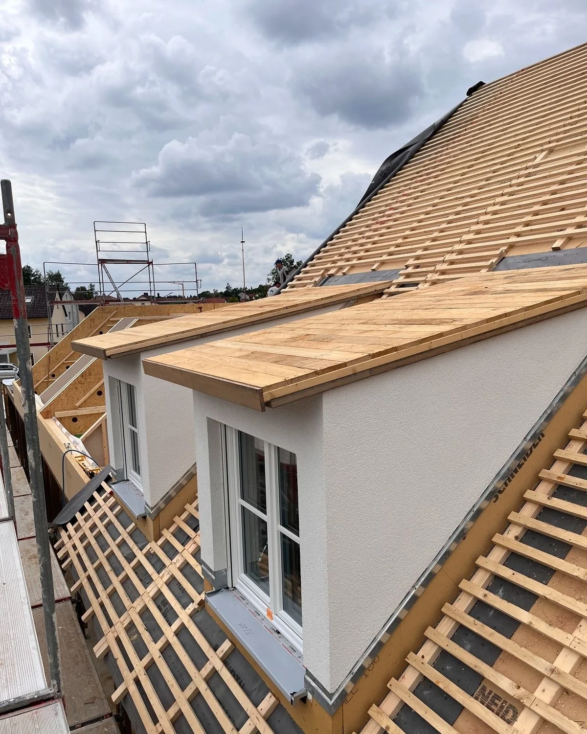 Rénovation de couverture autour d’une lucarne